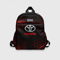 Детский рюкзак Toyota sport соты, цвет: 3D-принт