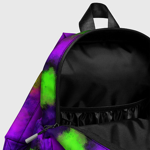 Детский рюкзак Акварель за стеклом / 3D-принт – фото 4