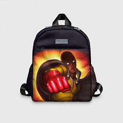 Детский рюкзак Ванпанчмен Сайтама - One Punch Man, цвет: 3D-принт