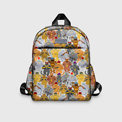 Детский рюкзак Gangsta Cats, цвет: 3D-принт