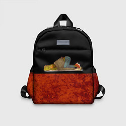 Детский рюкзак Ленивая лягушка Lazy Frog, цвет: 3D-принт