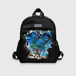 Детский рюкзак Horizon Forbidden West Элой на пляже, цвет: 3D-принт
