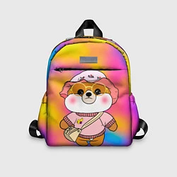 Детский рюкзак Шиба Ину Лалафанфан, цвет: 3D-принт