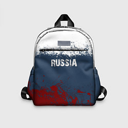 Детский рюкзак Россия - краски, цвет: 3D-принт