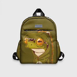 Детский рюкзак Лягуха в костюме динозавра