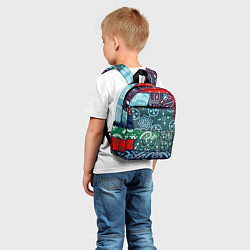 Детский рюкзак Лоскуты Бандан, цвет: 3D-принт — фото 2