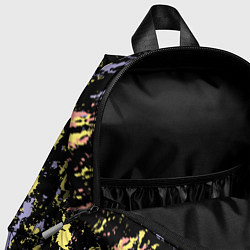 Детский рюкзак Цветная абстракция брызгами, цвет: 3D-принт — фото 2