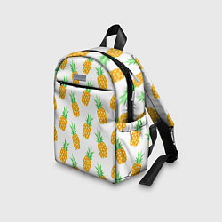 Детский рюкзак Поле ананасов, цвет: 3D-принт — фото 2