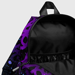 Детский рюкзак НЕОНОВОЕ ГРАФФИТИ НЕОНОВЫЕ БРЫЗГИ, цвет: 3D-принт — фото 2