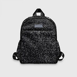 Детский рюкзак Пиксельный паттерн Минимализм, цвет: 3D-принт