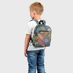 Детский рюкзак Mandala-pattern, цвет: 3D-принт — фото 2