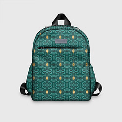 Детский рюкзак Абстрактный классический узор, цвет: 3D-принт