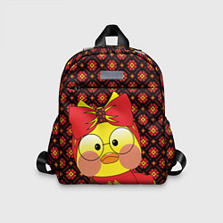 Детский рюкзак Лалафанфан в красном, цвет: 3D-принт