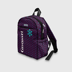 Детский рюкзак GENSHIN IMPACT - КРИО - Графика, цвет: 3D-принт — фото 2