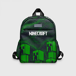 Детский рюкзак Minecraft майнкрафт Зомби, цвет: 3D-принт