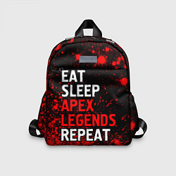 Детский рюкзак Eat Sleep Apex Legends Repeat Краска, цвет: 3D-принт