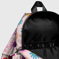 Детский рюкзак Мультяшные цветочки, цвет: 3D-принт — фото 2