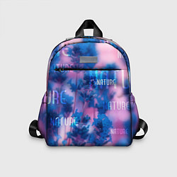 Детский рюкзак Nature - надписи, цвет: 3D-принт