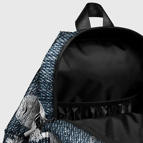 Детский рюкзак Джинсовое рваньё Fashion trend / 3D-принт – фото 4