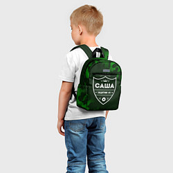 Детский рюкзак Саша ЗАЩИТНИК Милитари, цвет: 3D-принт — фото 2