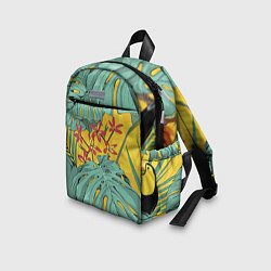 Детский рюкзак Цветы В Джунглях, цвет: 3D-принт — фото 2