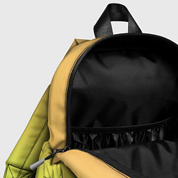Детский рюкзак GRADIEND YELLOW-GREEN, цвет: 3D-принт — фото 2