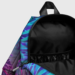 Детский рюкзак Neon beach, цвет: 3D-принт — фото 2
