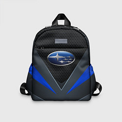 Детский рюкзак Спортивная броня Subaru, цвет: 3D-принт