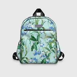 Детский рюкзак Цветы Незабудки, цвет: 3D-принт