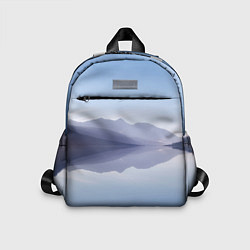 Детский рюкзак Горы Озеро Туман, цвет: 3D-принт