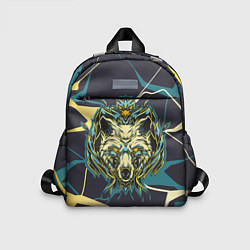 Детский рюкзак Талисман волк, цвет: 3D-принт