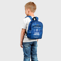 Детский рюкзак Leeds United Football Club Number 1, цвет: 3D-принт — фото 2