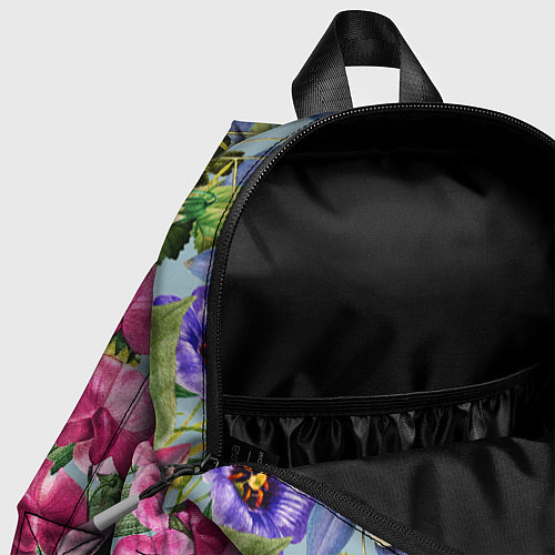 Детский рюкзак Цветы Эдема / 3D-принт – фото 4