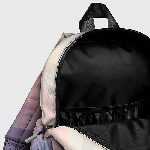 Детский рюкзак Полигональная свежесть 2022 / 3D-принт – фото 4