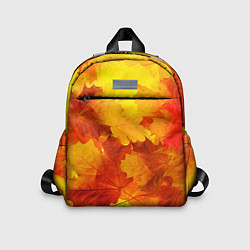 Детский рюкзак Желтые-листья, цвет: 3D-принт