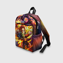 Детский рюкзак Клинок, рассекающий демонов Demon Slayer, цвет: 3D-принт — фото 2