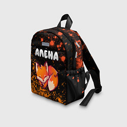 Детский рюкзак Алёна ЛИСИЧКА Арт, цвет: 3D-принт — фото 2