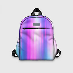Детский рюкзак Northern lights, Северное сияние, неоновое свечени, цвет: 3D-принт