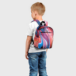Детский рюкзак Colorful river, цвет: 3D-принт — фото 2