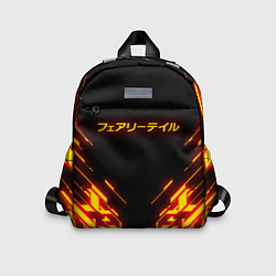 Детский рюкзак FAIRY TAIL FLAMING GEOMETRY, цвет: 3D-принт