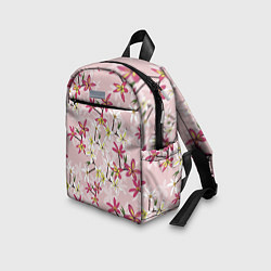 Детский рюкзак Цветы Розовые Плюмерии, цвет: 3D-принт — фото 2