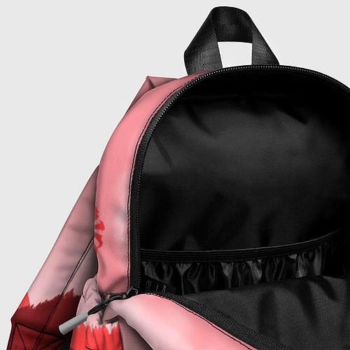 Детский рюкзак Закат в горах в розовых тонах / 3D-принт – фото 4