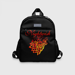 Детский рюкзак Nightwish кельтский волк с горящей головой