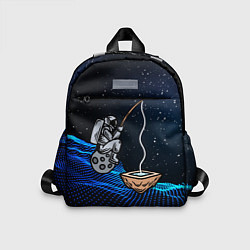 Детский рюкзак Космонавт - рыбак, цвет: 3D-принт