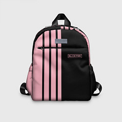 Детский рюкзак BLACKPINK HALF BLACK-PINK MINI LOGO, цвет: 3D-принт