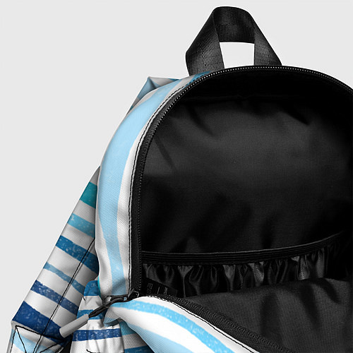 Детский рюкзак Синий крабик / 3D-принт – фото 4
