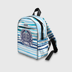 Детский рюкзак Синий крабик, цвет: 3D-принт — фото 2