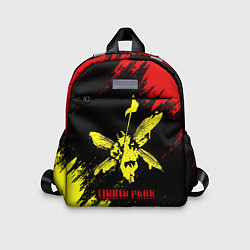 Детский рюкзак Linkin Park желто-красный