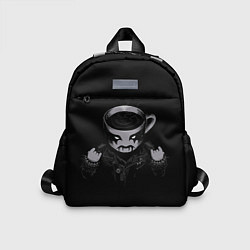 Детский рюкзак Black Metal Coffee, цвет: 3D-принт