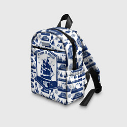 Детский рюкзак Морской и речной флот, цвет: 3D-принт — фото 2